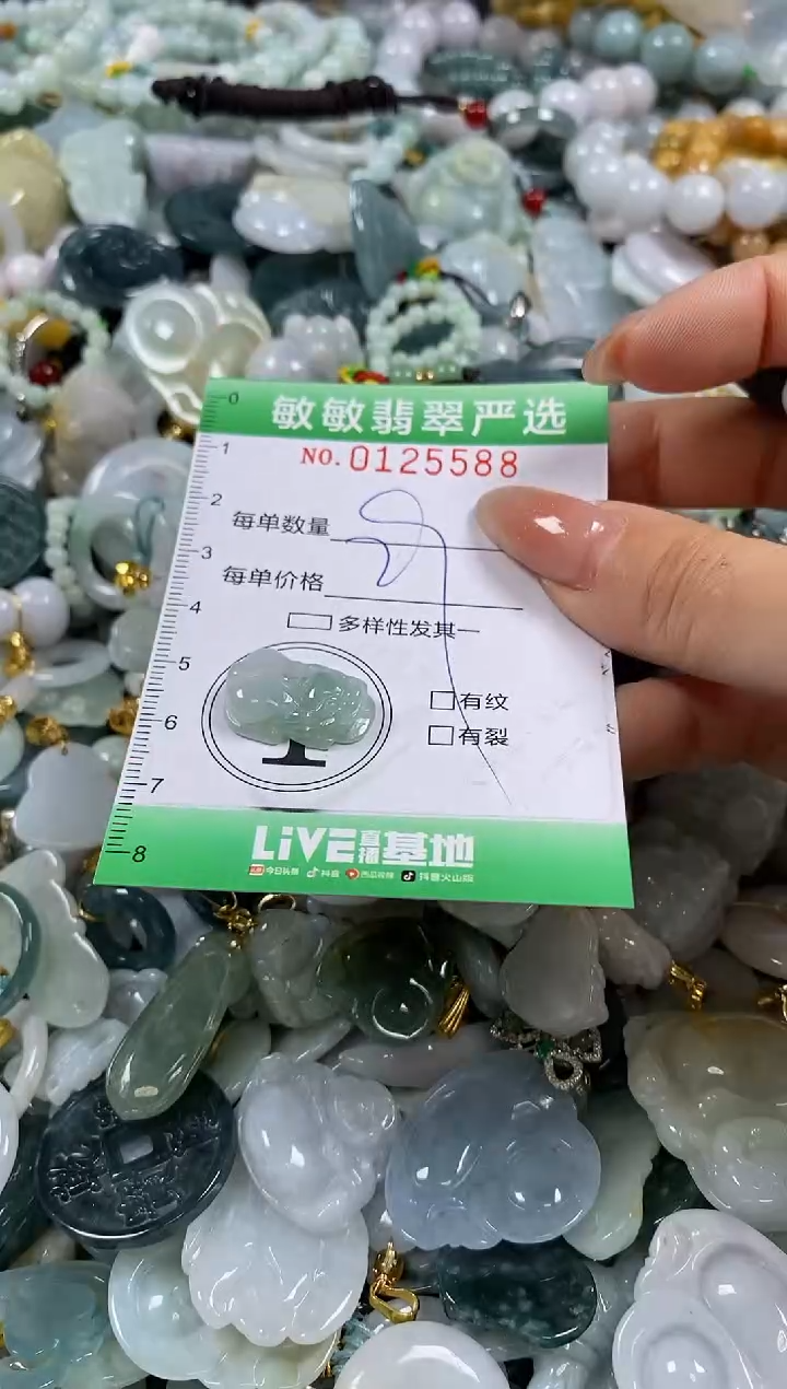 【闪购商品】翡翠颈饰未镶嵌闪购0125588