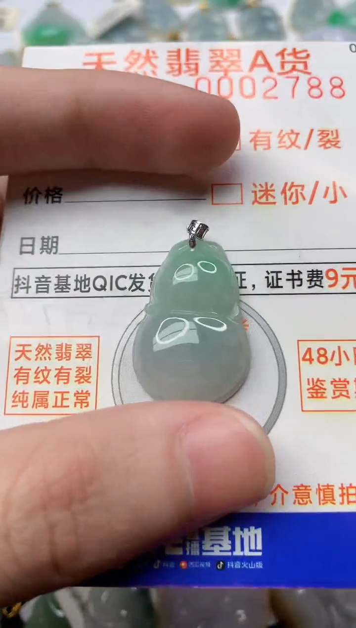 【闪购商品】翡翠颈饰18K金镶嵌2...........