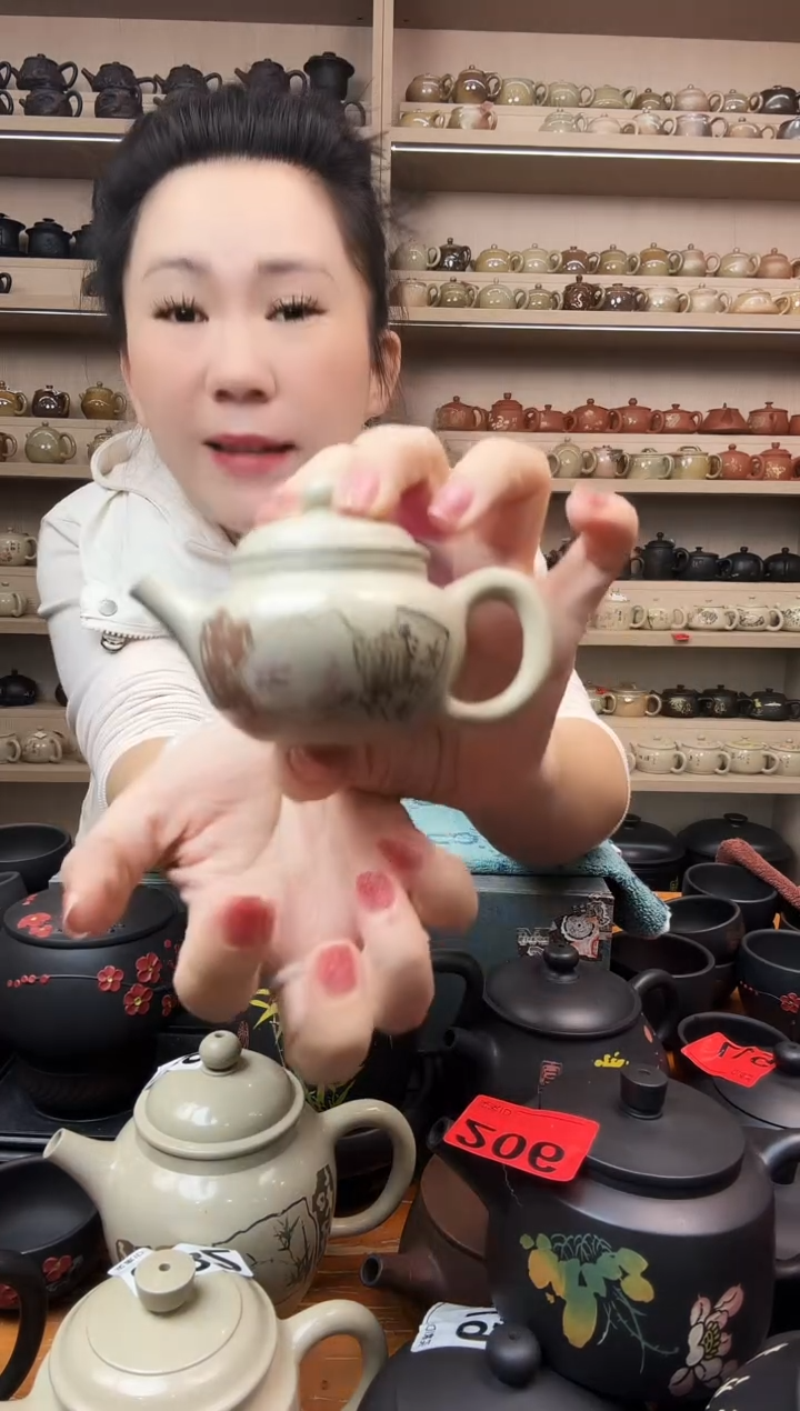 壶100cc 白泥壶  456