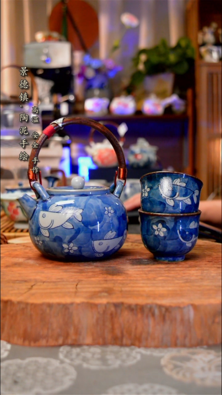 【闪购商品】杯子鱼手工手绘手工手绘