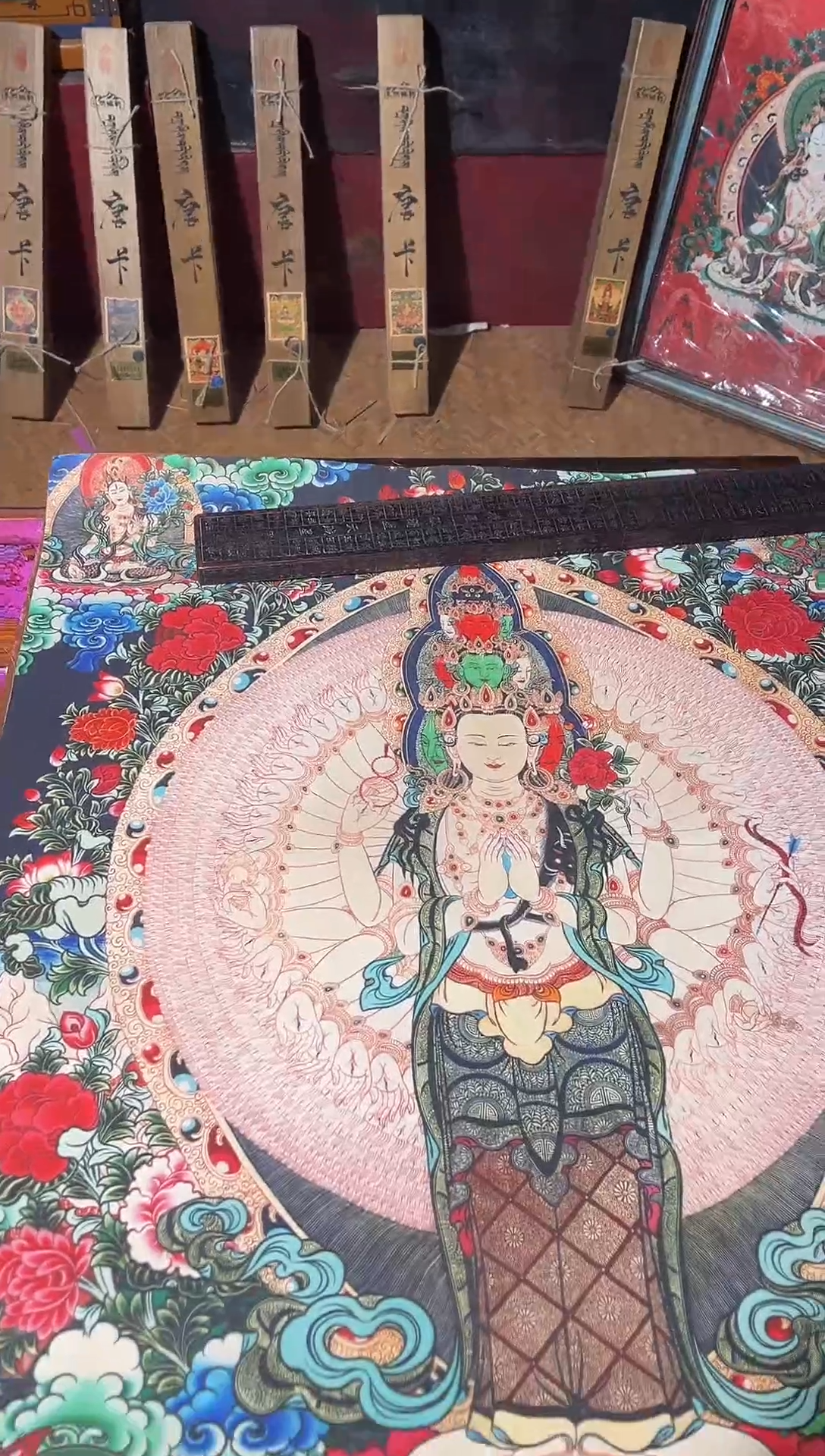 卷轴画东东唐卡tk16