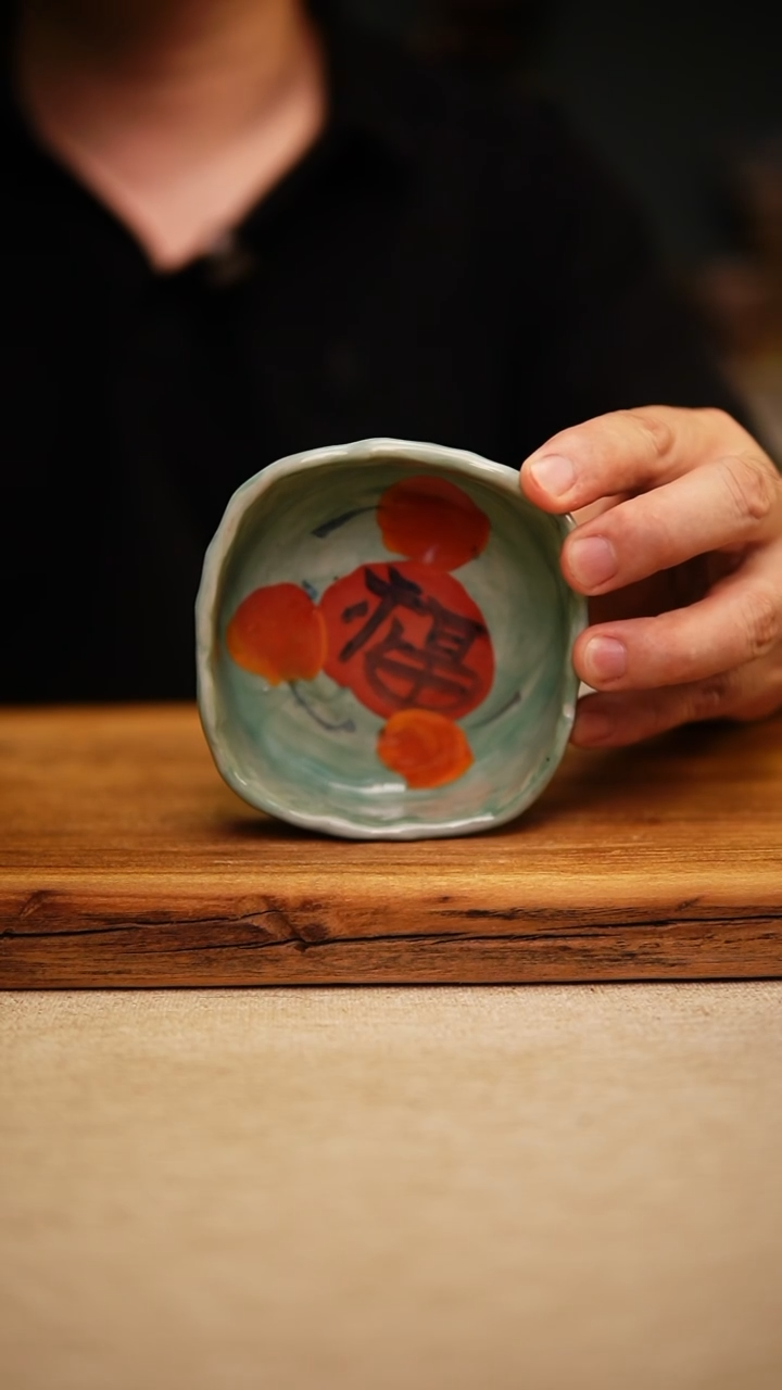 @@陶园瓷舍@@纯手工手绘@高温釉下彩