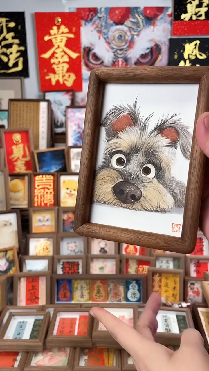 【闪购商品】国画纯手绘书法绘画作品