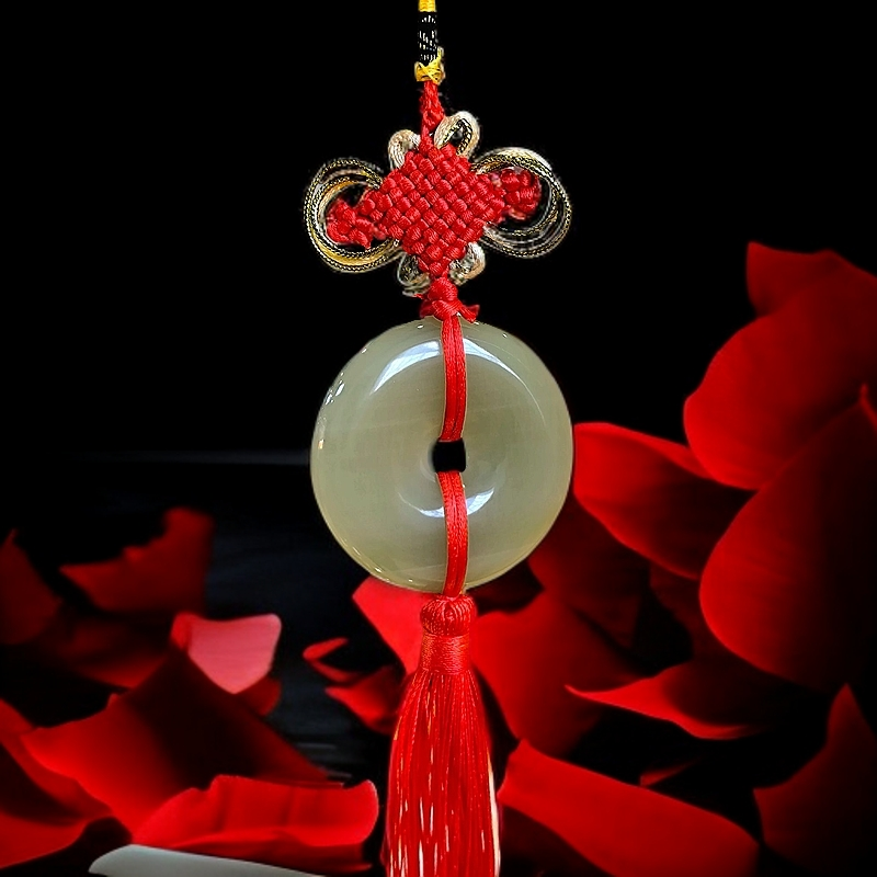 《6cm平安扣吊件》车饰家居家装饰开业送礼佳品