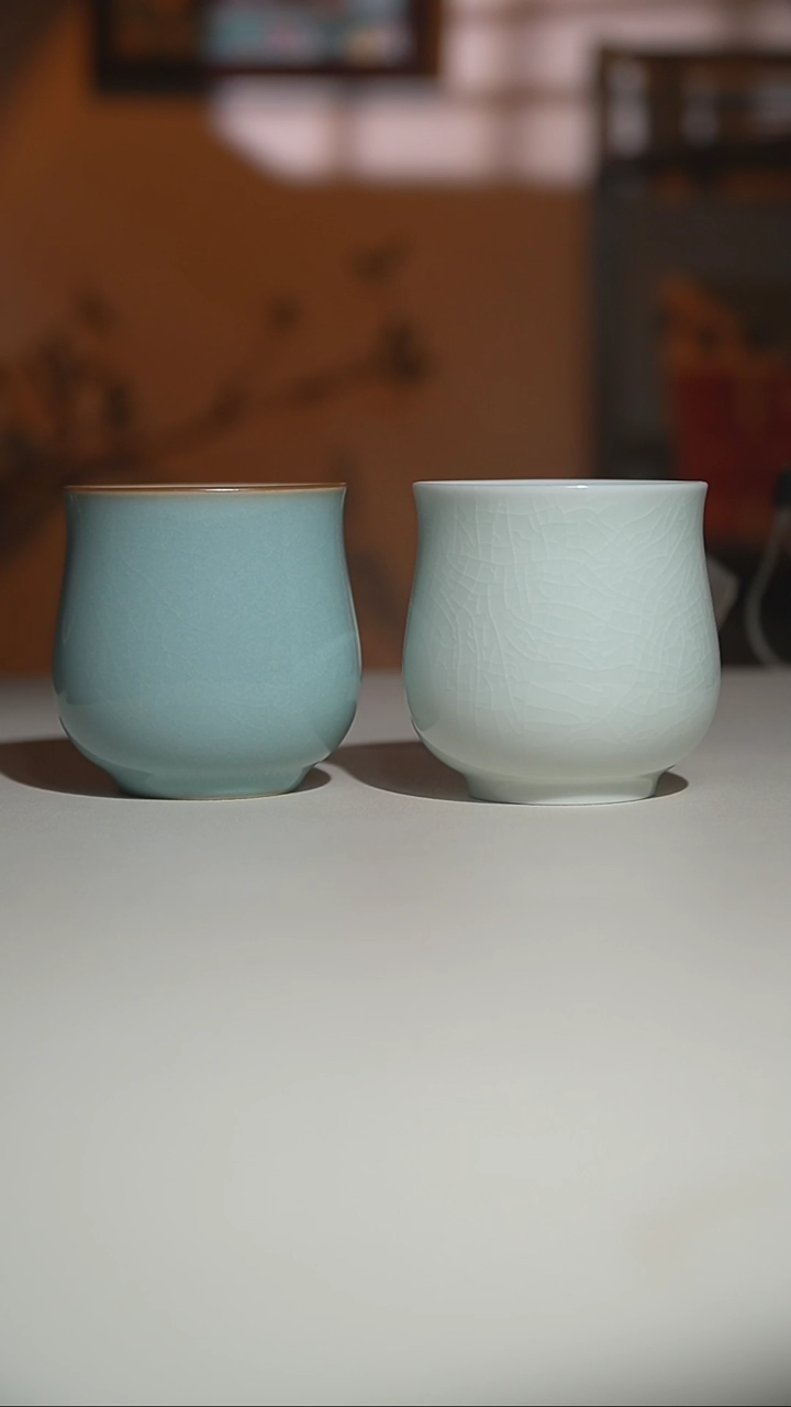 【闪购商品】其他美人对杯玉青＋天青