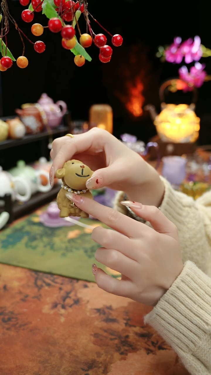 【闪购商品】快乐小羊紫砂茶宠摆件