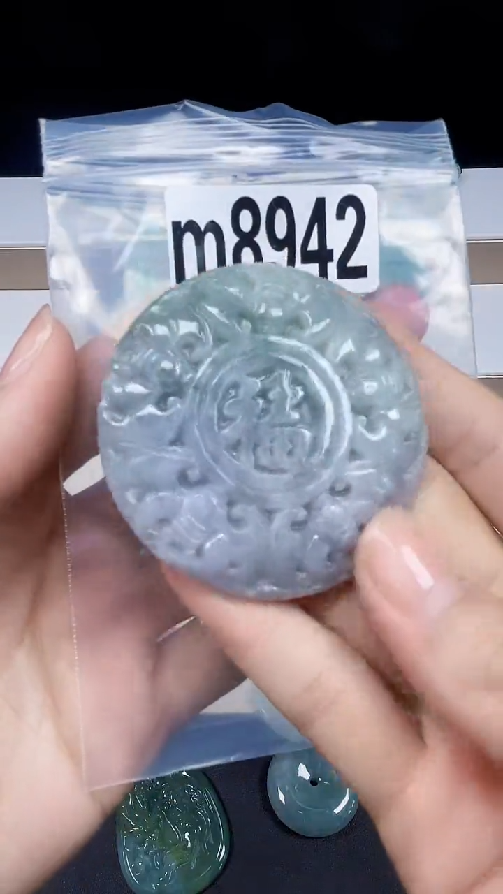 颈饰未镶嵌翡翠翡翠珠宝吊坠挂件