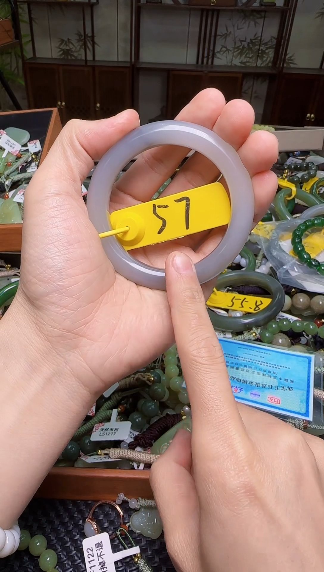 颈饰未镶嵌和田玉lf57