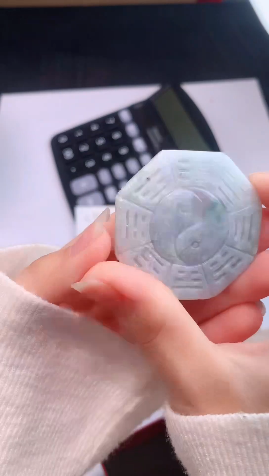 颈饰未镶嵌翡翠0芹0翡翠珠宝747