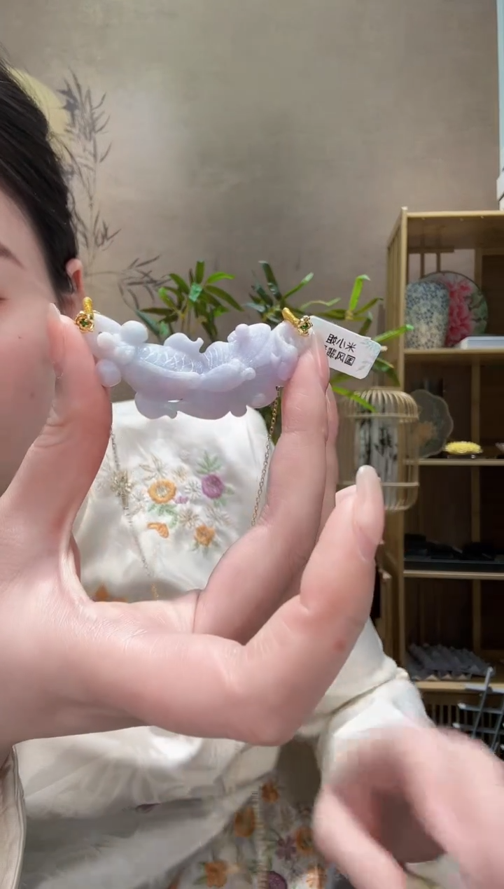 【闪购商品】翡翠耳饰未镶嵌吊坠