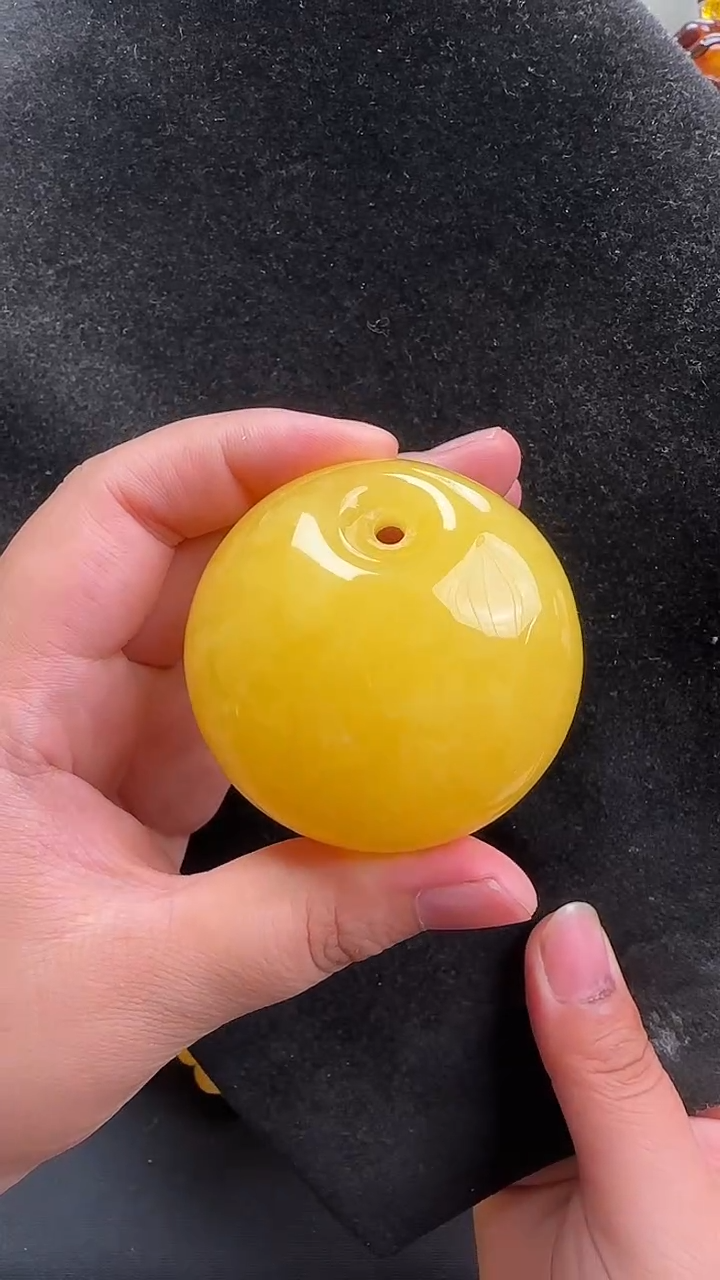 蜜蜡未镶嵌珠宝奇石天然蜜蜡吊坠