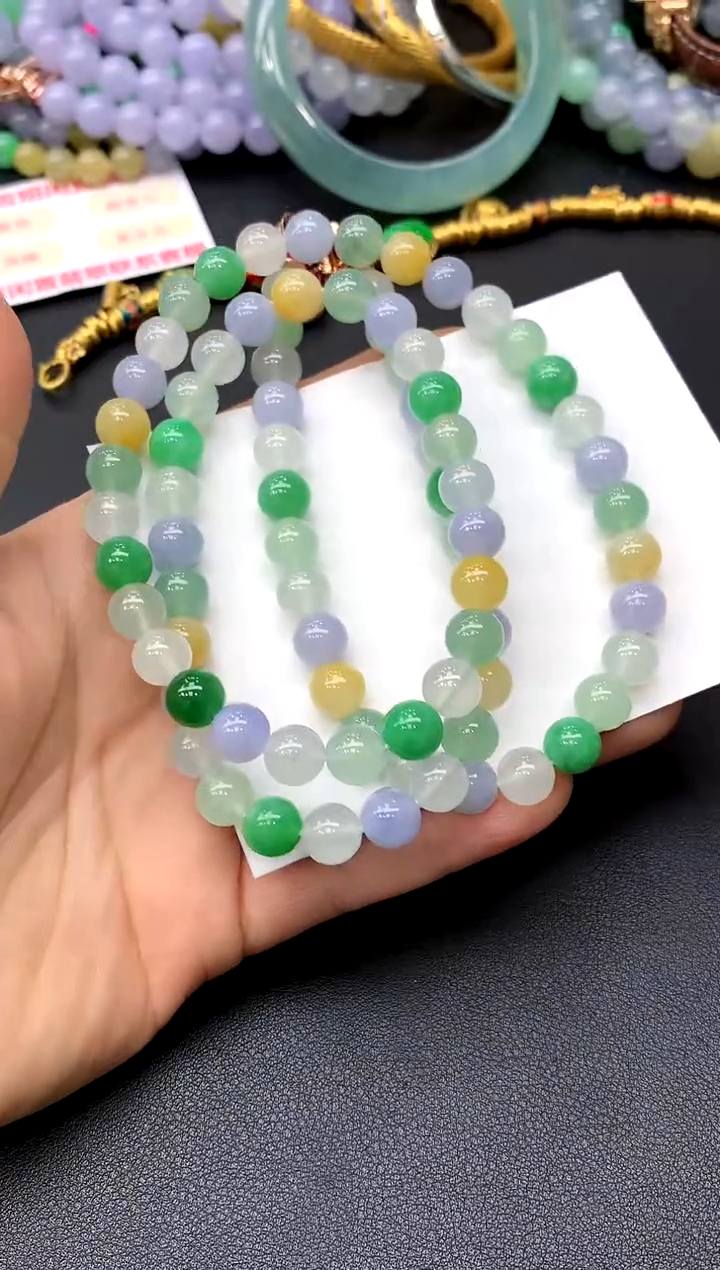 颈饰未镶嵌翡翠250-中国好珍宝