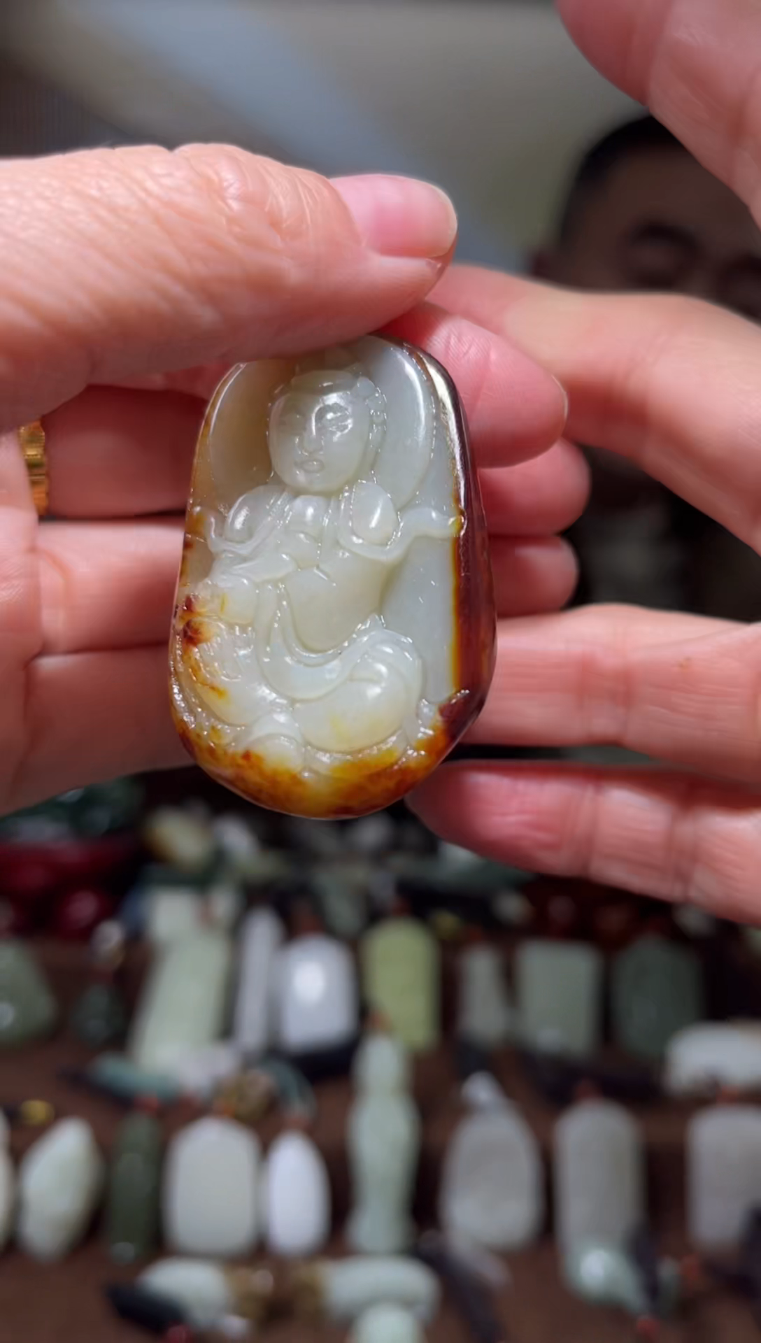 颈饰未镶嵌和田玉`