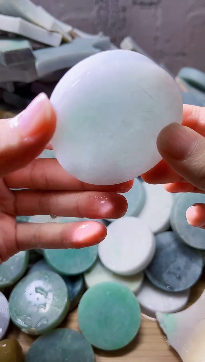 裸石翡翠翡翠a货正品玉石古陈704