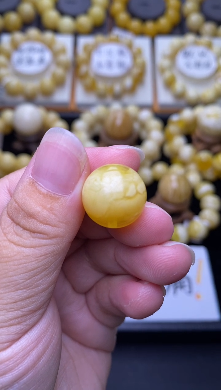 裸石琥珀未镶嵌大小姐珠宝严选11