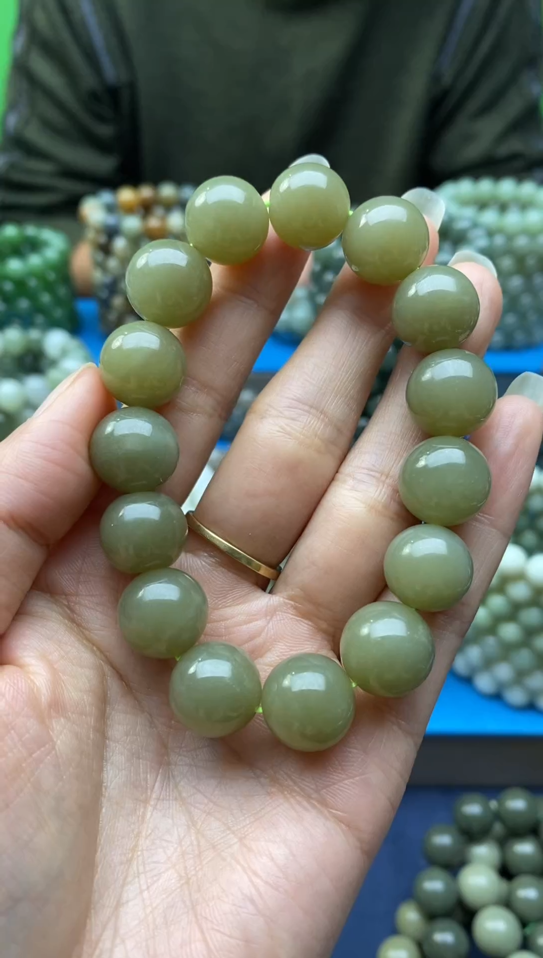 未镶嵌手链和田玉且**看013