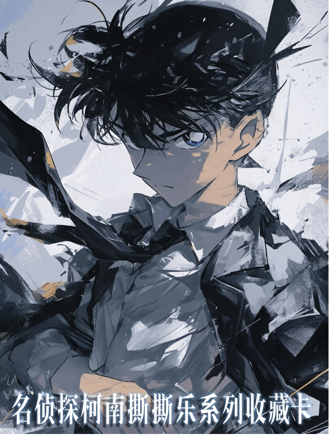 【宠粉福福】韩创文化《名侦探柯南》撕撕乐 收藏卡牌盲盒（代拆）X
