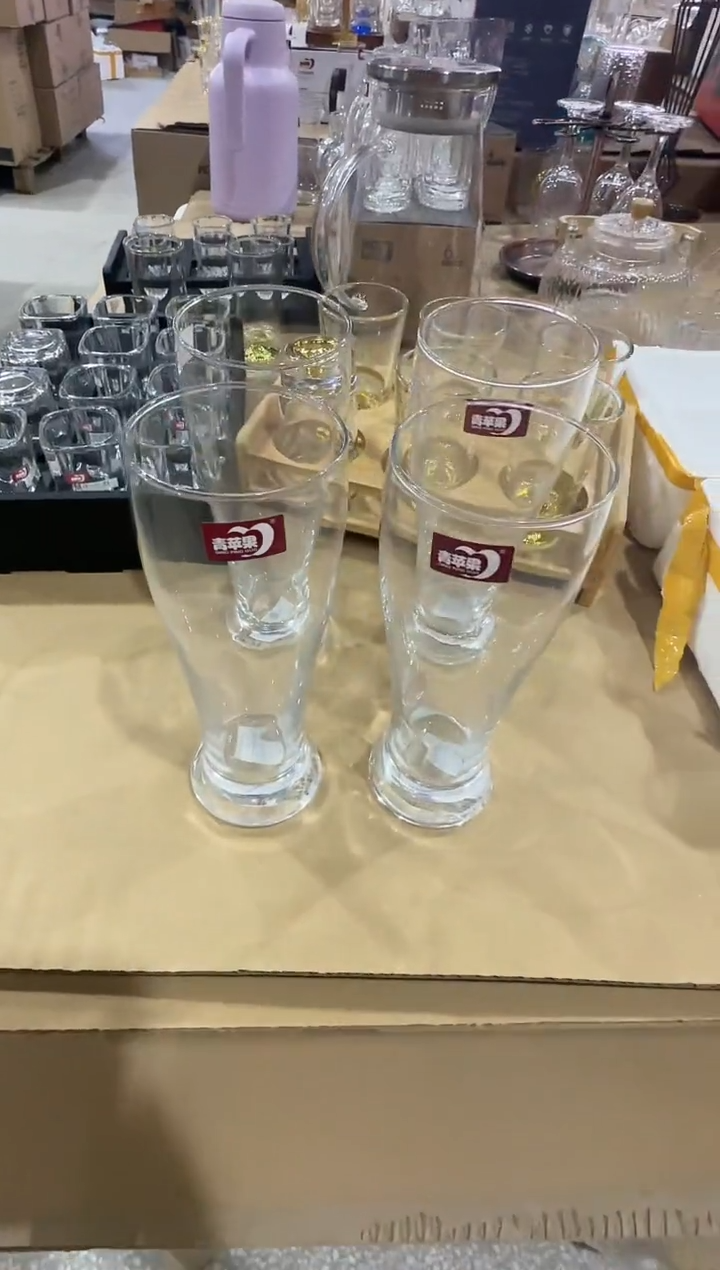 【闪购商品】玻璃无盖款直播闪购价460ml四只