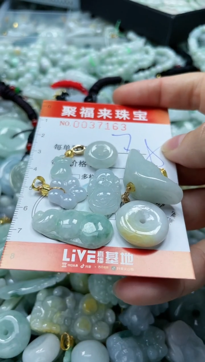 【闪购商品】翡翠颈饰未镶嵌闪购0037163