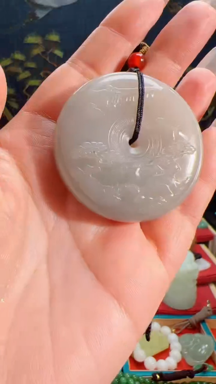 【闪购商品】和田玉吊坠未镶嵌1