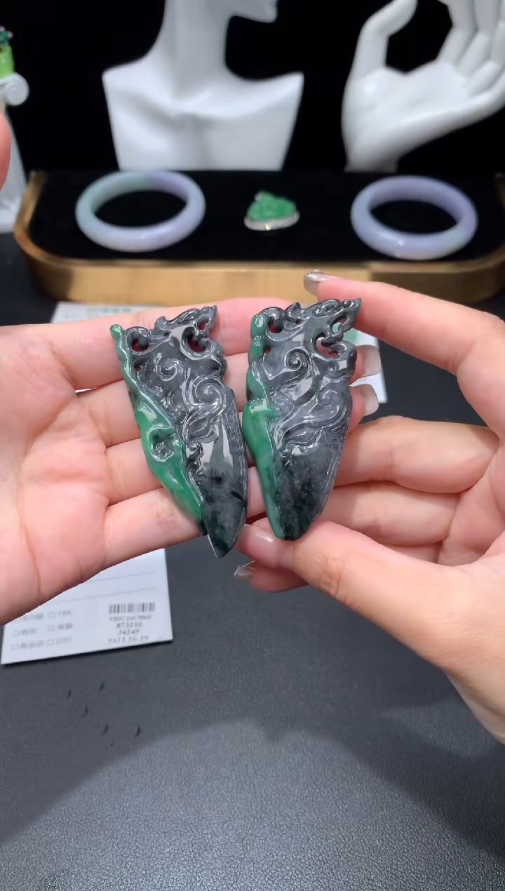 未镶嵌定制翡翠多样性商品发其一