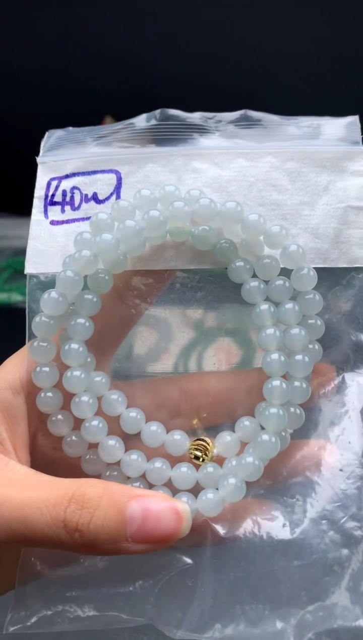 未镶嵌挂件翡翠34卡7.4