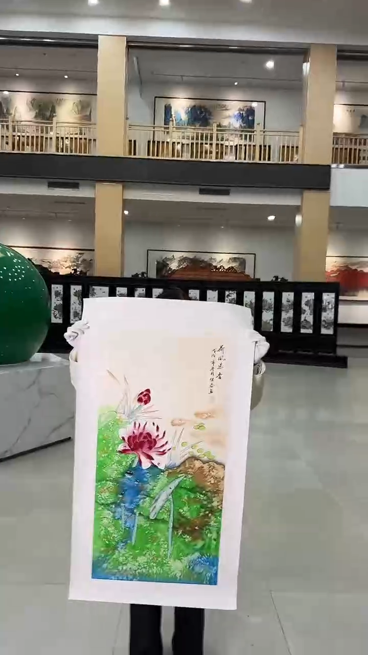 国画19国立书画艺术馆张继春老师作品