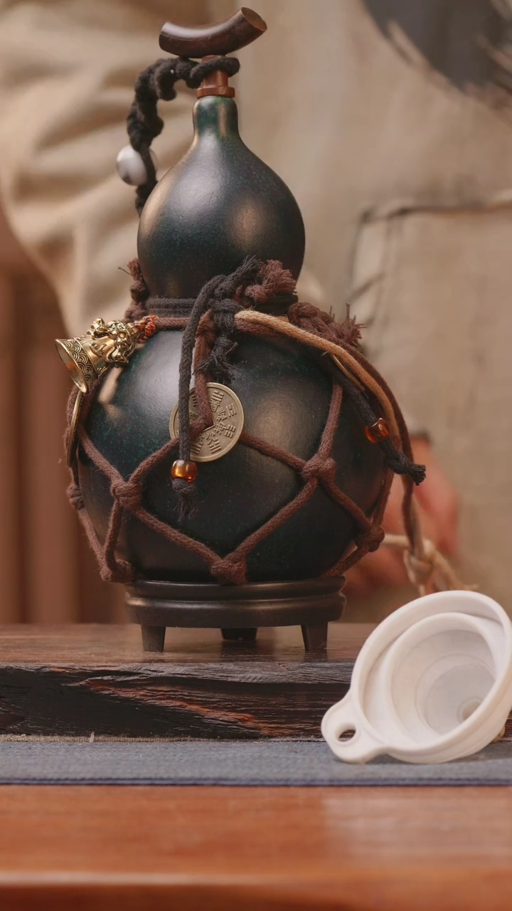 【闪购商品】364号精品大漆葫芦防腐防渗装饮料水茶酒