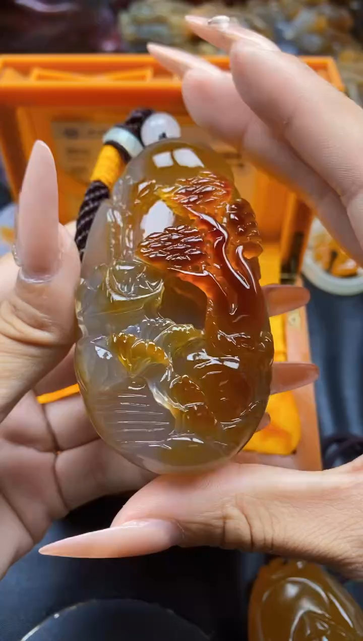 玛瑙/玉髓颈饰未镶嵌ll