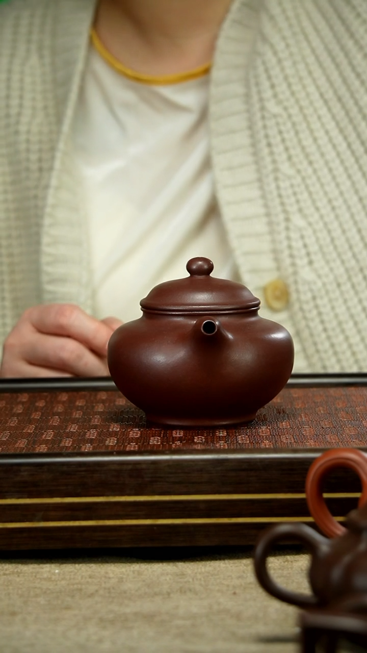 【闪购商品】紫砂茶壶老紫泥 大掇只