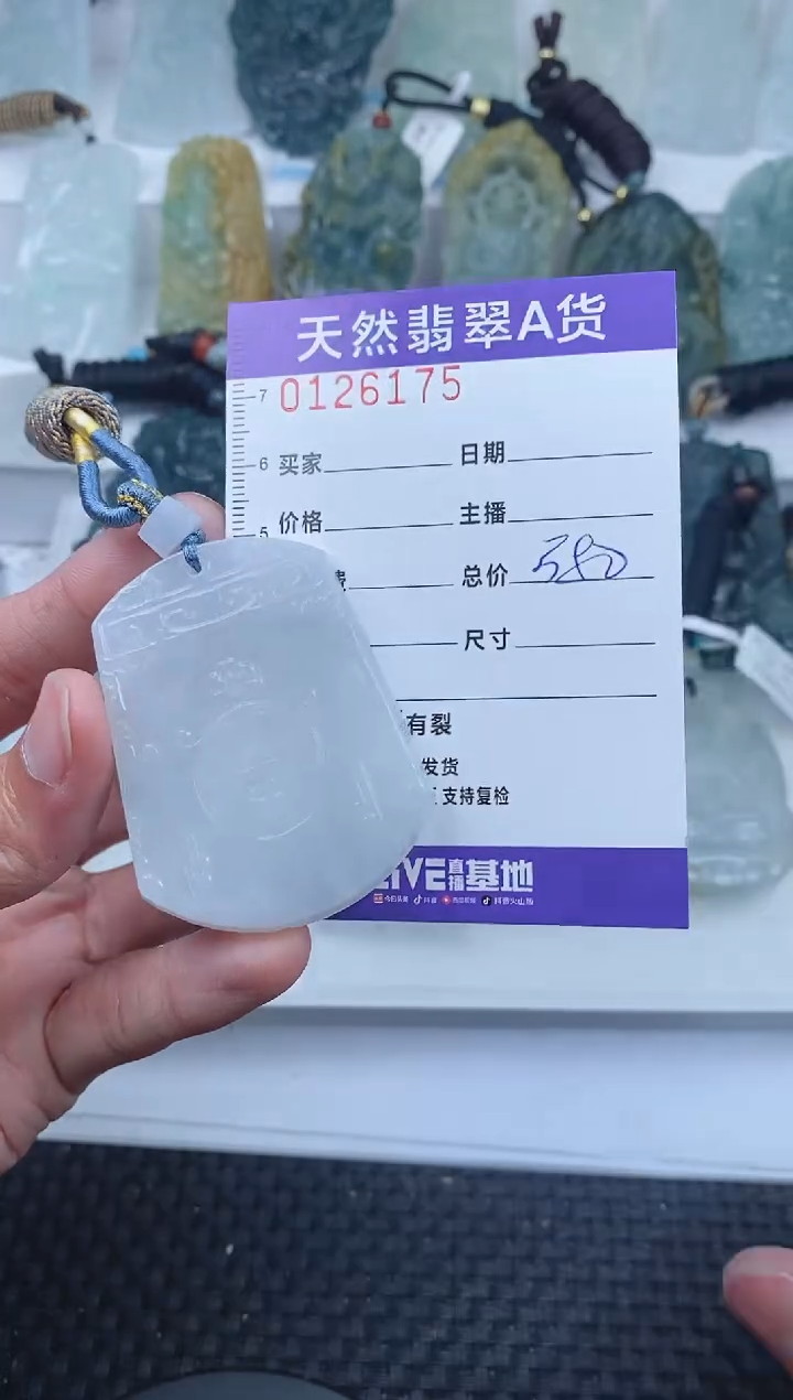 【闪购商品】翡翠颈饰未镶嵌        175