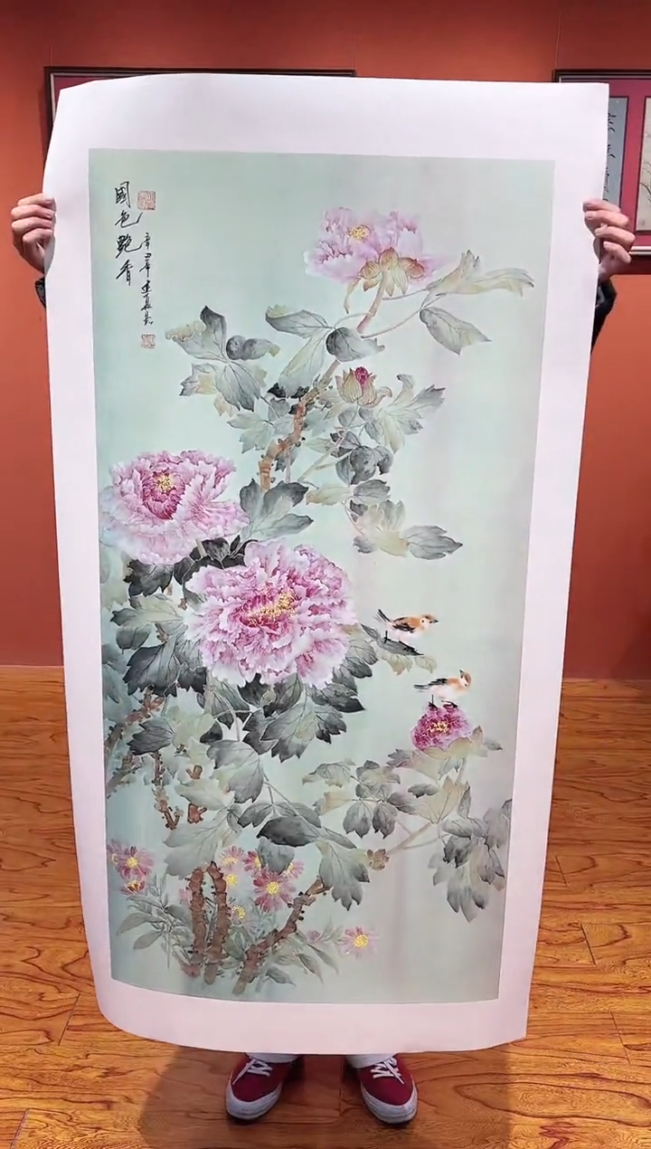 【闪购商品】国画周建真老师绘画作品23-31