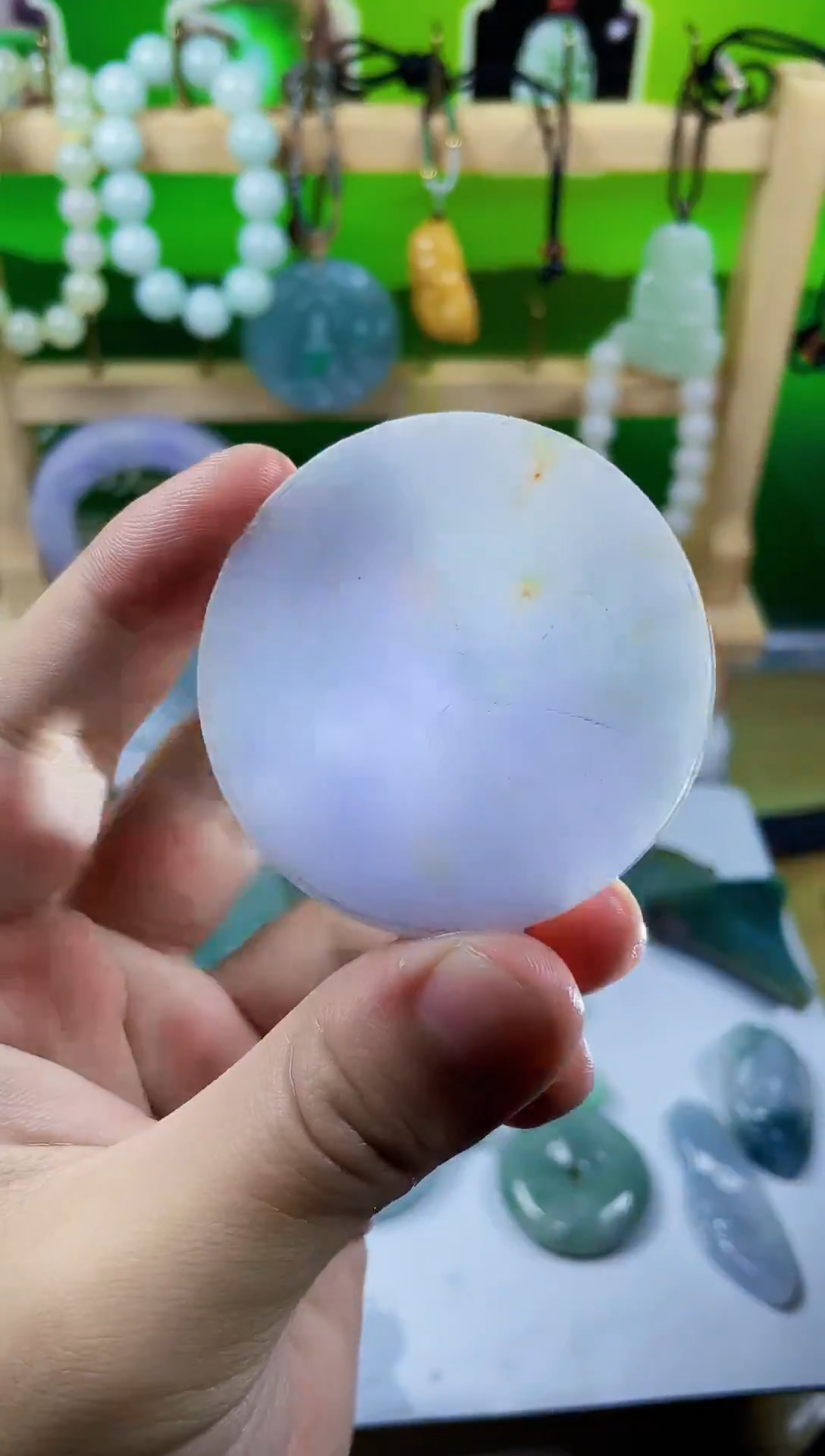 颈饰未镶嵌翡翠翡翠翡翠529