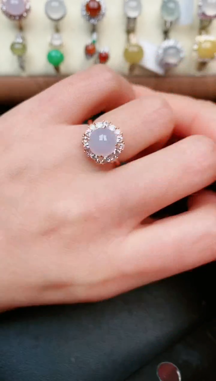 【闪购商品】翡翠戒指银S925镶嵌.....