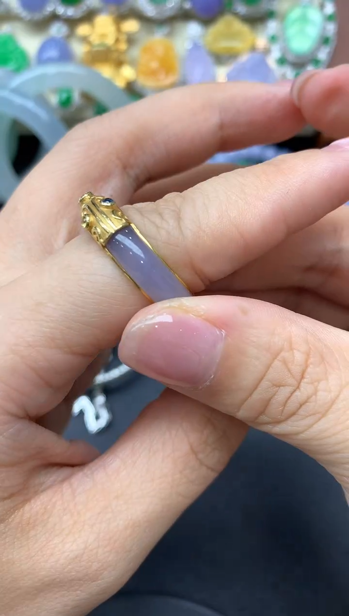 【闪购商品】翡翠戒指18K金镶嵌467-中国好珍宝