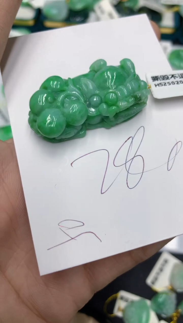 【闪购商品】翡翠颈饰未镶嵌号链接111111