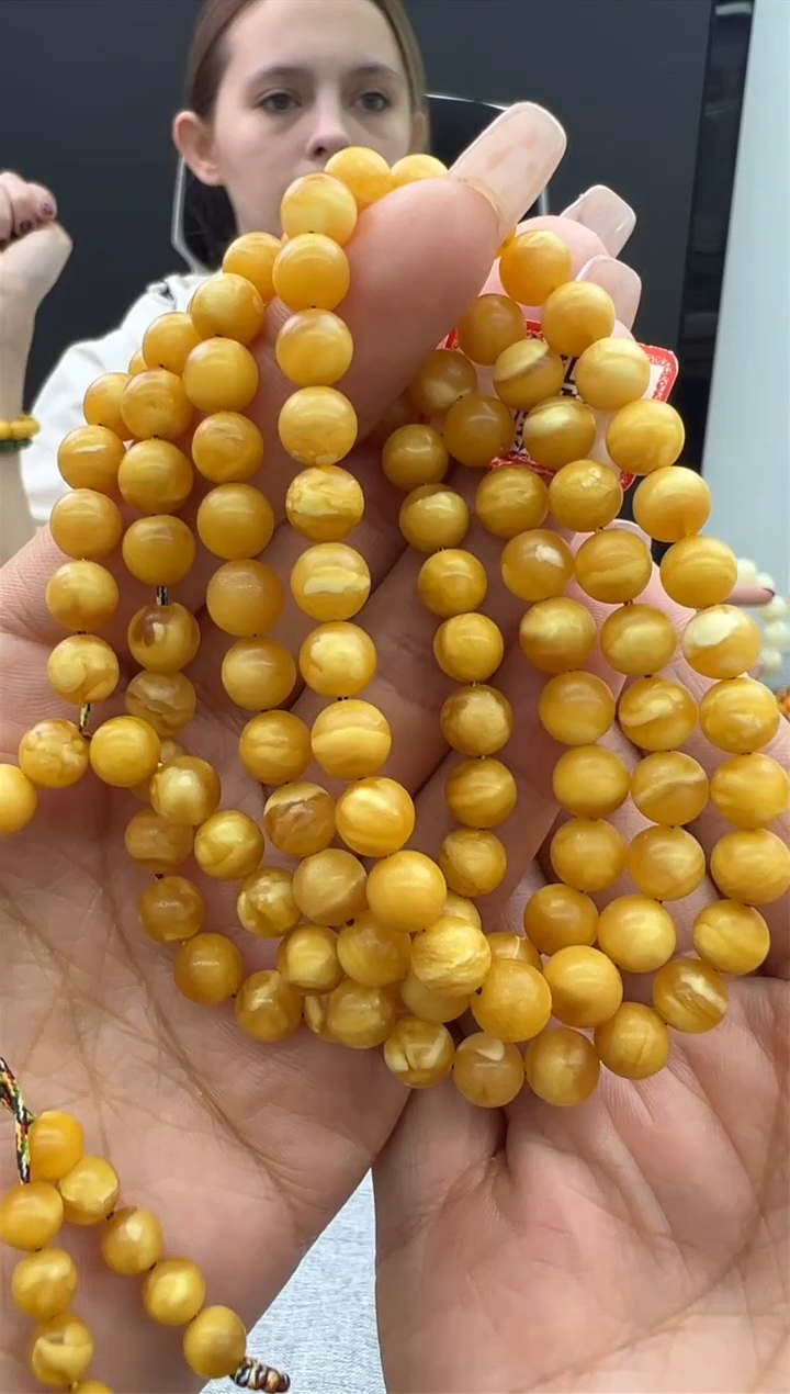 【闪购商品】琥珀颈饰未镶嵌620秒拍号