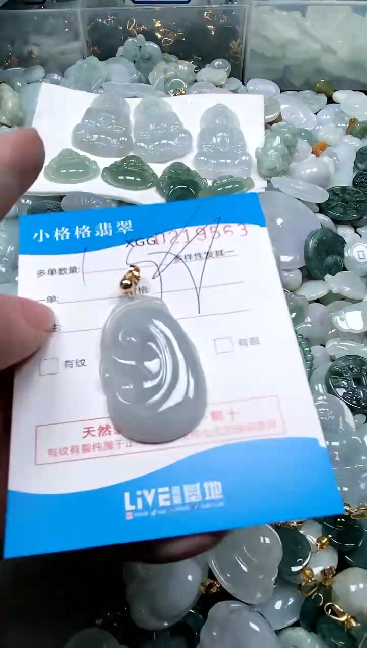 【闪购商品】翡翠颈饰未镶嵌闪购商品0219563