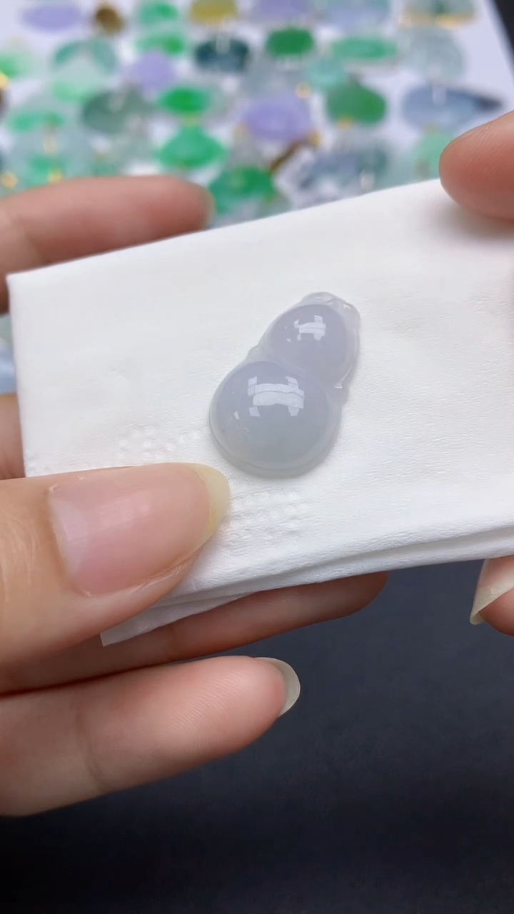 翡翠未镶嵌颈饰天然缅甸a货翡翠百元以上9元证书费自理