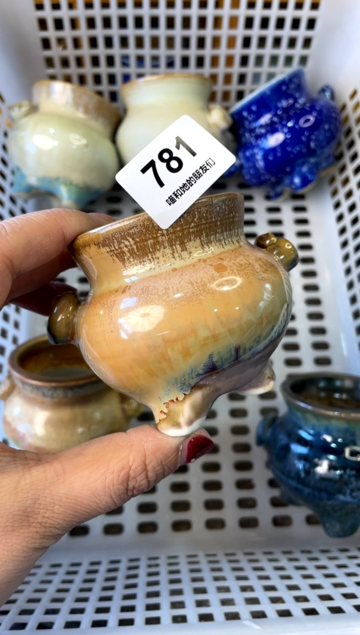 【闪购商品】陶781 内口5【多肉花盆多肉盆】