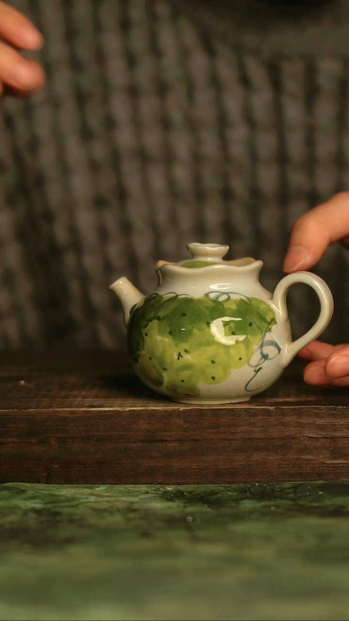 手工手绘瓷器青诗集手工手绘瓷器