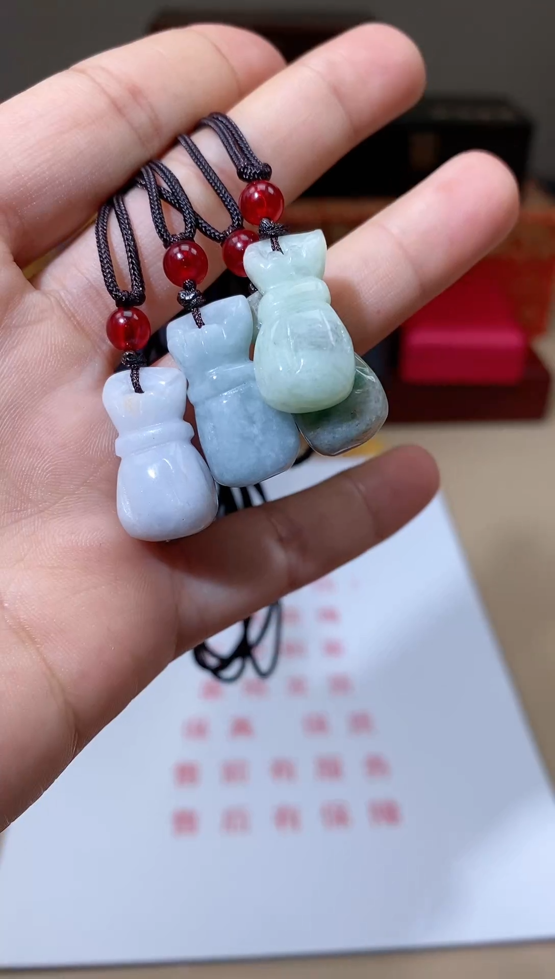 【闪购商品】翡翠颈饰未镶嵌天然A货翡翠（多样性发一）