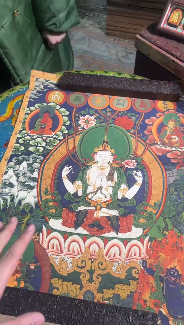 卷轴画东东唐卡tk16