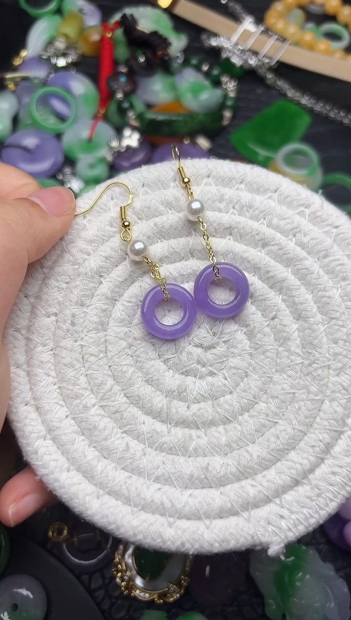 颈饰未镶嵌翡翠缅甸翡翠吊坠