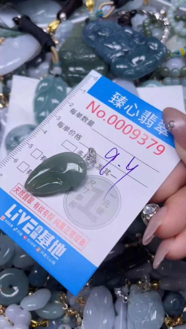 颈饰未镶嵌翡翠9379