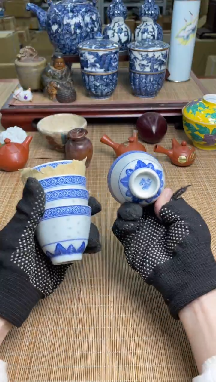 111号2字款的咱们家的玲珑杯中古物品谨慎参拍直播专用链接