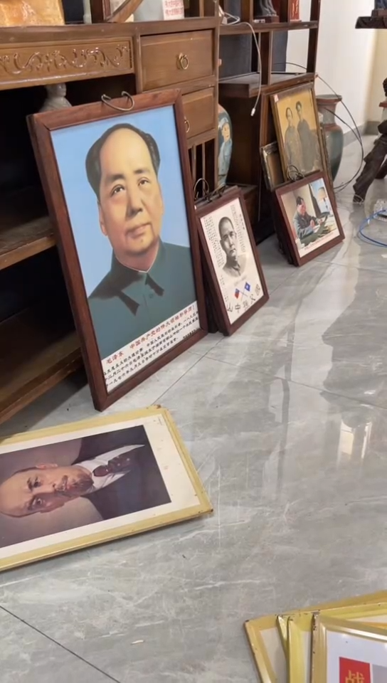 正像瓷板画大尺寸瓷器老物件