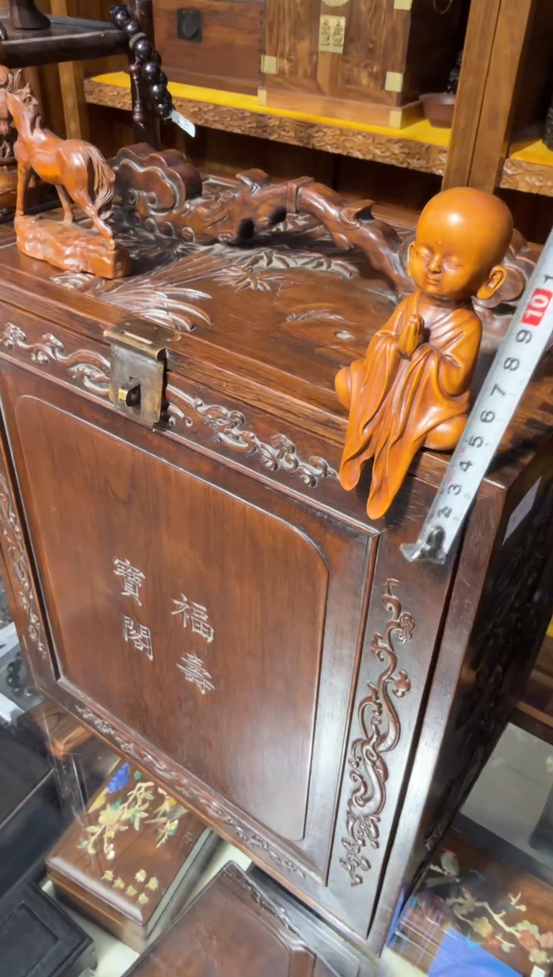 木木头款黄杨沙弥150