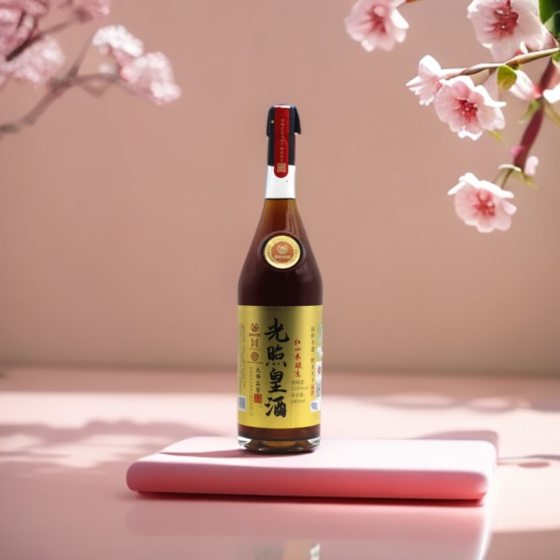 光照皇酒大师品鉴13.8度半干型古艺六法酿造纯红小米