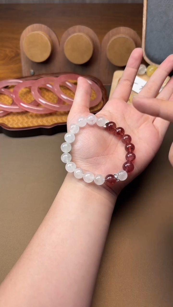 未镶嵌手串水晶1